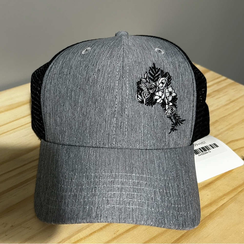 Ontario Floral Embroidered Baseball Cap - New